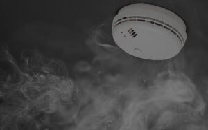 smoke alarm 300x188 - Fire, Smoke & C02 Detectors